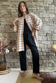 Porto Button Back Breton Tunic Ballet Nude 
